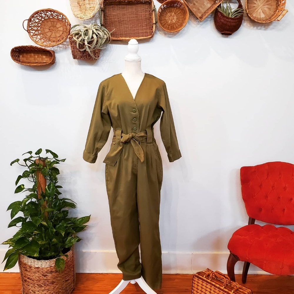 Joie Olive Jumpsuit